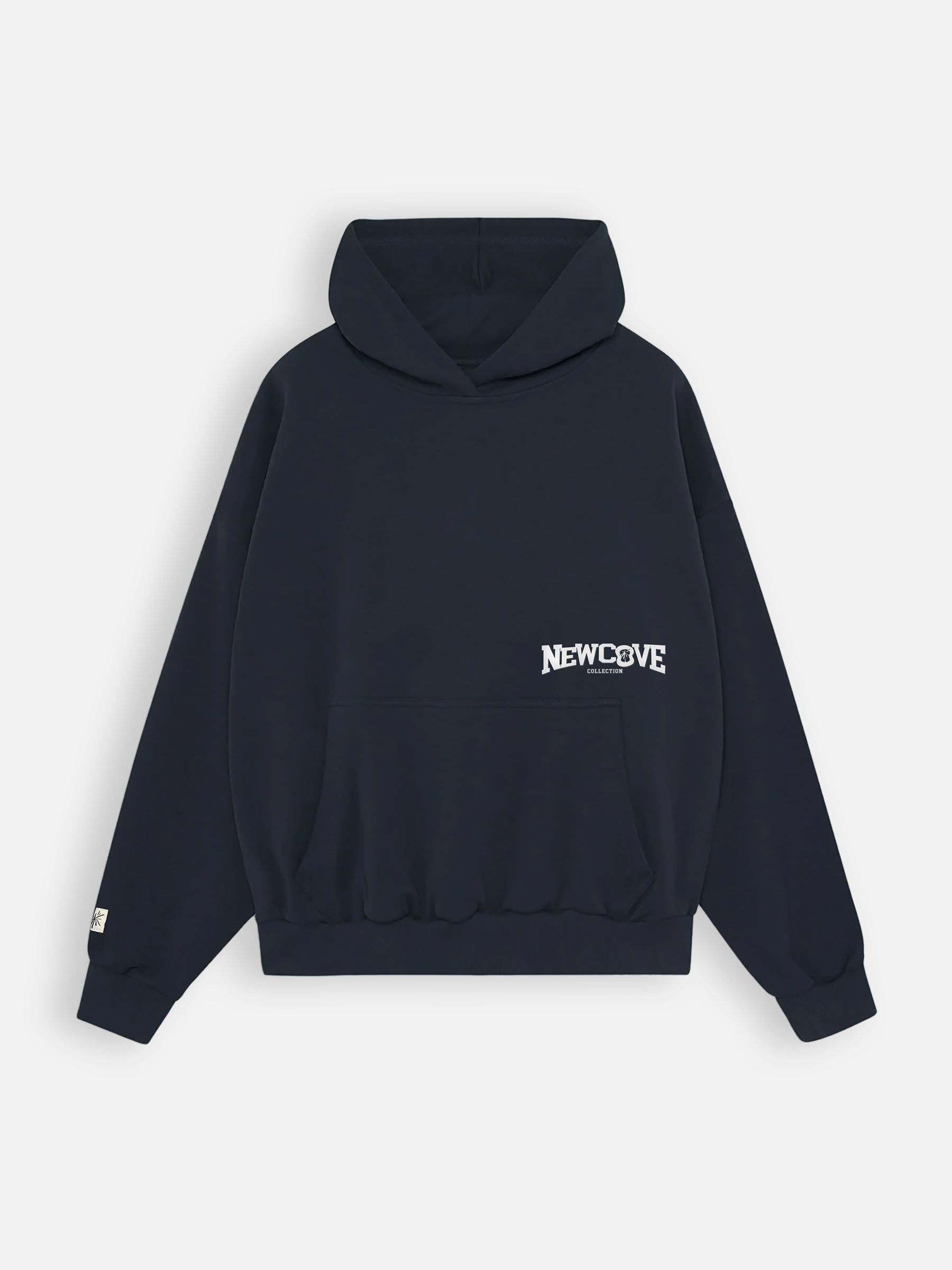 Resort Navy Hoodie – Luxury Resort Wear by New Cove